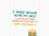 Funny Birthday Cards for Uncles My Uncle Limalima