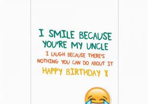 Funny Birthday Cards for Uncles My Uncle Limalima