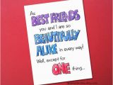 Funny Birthday Cards for Your Best Friend Items Similar to Best Friends Funny Birthday Card