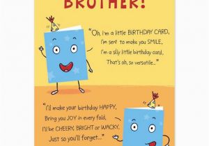 Funny Birthday Cards for Your Brother Birthday Card Brother My Birthday Pinterest Funny