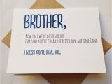 Funny Birthday Cards for Your Brother Brother Card Brother Birthday Card Funny Card Card for