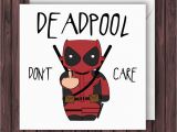 Funny Birthday Cards to Make Deadpool Funny Birthday Card Greetings Card Geek Blank