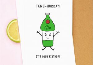 Funny Birthday Cards to Make Funny Gin Birthday Card by Of Life Lemons
