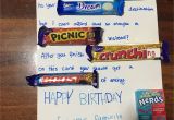 Funny Birthday Gifts for Him Australia Candy Card Food Candy Birthday Cards Candy Cards