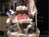 Funny Birthday Gifts for Him Diy Quot Depends Quot Diaper Cake for My Dads 50th Birthday Diy