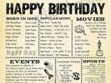 Funny Birthday Gifts for Him Uk 1959 Fun Facts 1959 60th Birthday for Husband Gift for