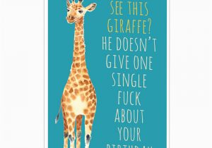 Funny Birthday Gifts for Him Uk Funny Offensive Giraffe Birthday Card Lima Lima Cards