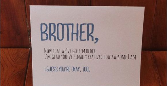 Funny Cards for Brothers Birthday De 25 Bedste Ideer Inden for Brother Birthday Gifts Pa