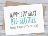 Funny Cards for Brothers Birthday Funny Birthday Card Brother Birthday Sister Birthday