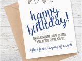 Funny Cards for Brothers Birthday Funny Birthday Card Funny Brother Card Greeting by