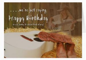 Funny Country Birthday Cards Country Western Birthday Card Female Zazzle