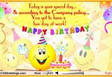 Funny Coworker Birthday Cards Happy Birthday Quotes for Co Worker Quotesgram