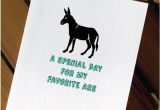 Funny Donkey Birthday Cards Donkey Funny Birthday Card