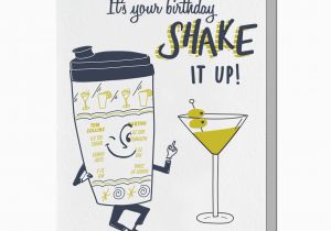 Funny Drinking Birthday Cards Letterpress Birthday Card Funny Pun Punny Cute Alcohol