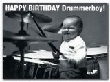 Funny Drummer Birthday Cards Happy Birthday Wishes with Drum Page 2