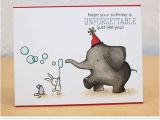 Funny Elephant Birthday Card 1000 Images About Elephant Cards On Pinterest Baby