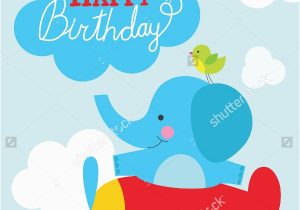 Funny Elephant Birthday Card 19 Funny Happy Birthday Cards Free Psd Illustrator