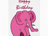 Funny Elephant Birthday Card Ae Funny Elephant Birthday Card Zazzle