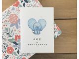 Funny Elephant Birthday Card Elephant Card Funny Birthday Card Birthday Card Cute