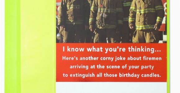 Funny Firefighter Birthday Cards Funny Firemen Funny Birthday Cards Papyrus