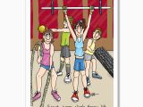 Funny Fitness Birthday Cards Cross Training Birthday Card Fitness Birthday Card Exercise