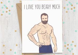 Funny Gay Birthday Cards Love You Beary Much Gay Greeting Card Gay Card Gay