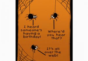Funny Halloween Birthday Cards Funny Halloween Birthday Card Zazzle Com