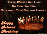 Funny Happy Belated Birthday Quotes Belated Birthday Quotes for Colleagues Quotesgram