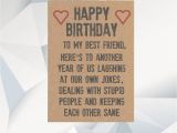 Funny Happy Birthday Cards for Best Friend Happy Birthday Best Friend Funny Birthday Card for Friend