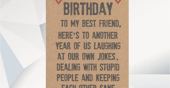 Funny Happy Birthday Cards for Best Friend Happy Birthday Best Friend Funny Birthday Card for Friend