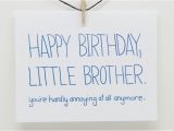Funny Happy Birthday Little Brother Quotes Cute Little Brother Quotes Quotesgram