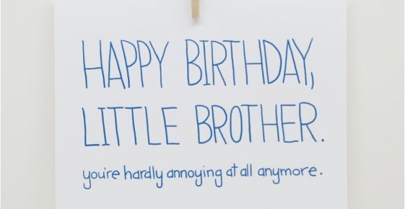 Funny Happy Birthday Little Brother Quotes Cute Little Brother Quotes Quotesgram