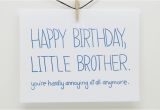 Funny Happy Birthday Quotes for Little Brother Cute Little Brother Quotes Quotesgram