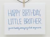 Funny Happy Birthday Quotes for Little Brother Cute Little Brother Quotes Quotesgram