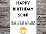 Funny Happy Birthday Quotes for My son son Birthday Card Funny son Birthday Card Funny Happy