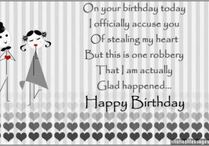 Funny Happy Birthday Quotes for Your Boyfriend Birthday Wishes for Boyfriend Quotes and Messages