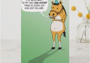 Funny Horse Birthday Cards Funny Birthday Cards Zazzle