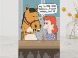 Funny Horse Birthday Cards Funny Horse Birthday Card Zazzle Com