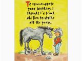 Funny Horse Birthday Cards Humourous Horsey Birthday Card Zazzle Co Uk