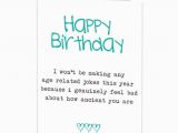 Funny Jokes to Put In A Birthday Card Age Related Joke Birthday Card by Limalima