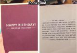 Funny Jokes to Put In A Birthday Card Birthday Card From Dad the Meta Picture