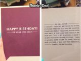 Funny Jokes to Write In Birthday Cards Birthday Card From Dad the Meta Picture