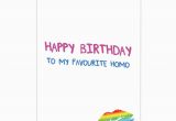 Funny Lesbian Birthday Cards Favourite Homo Limalima