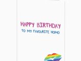 Funny Lesbian Birthday Cards Favourite Homo Limalima