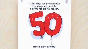 Funny Messages for 50th Birthday Card 50th Birthday Card Funny 50th Card Funny Age Card Funny