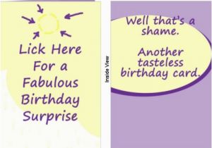 Funny Messages to Write In A Birthday Card Crude Birthday Quotes Quotesgram
