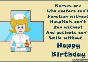Funny Nurse Birthday Cards Birthday Wishes for Nurses Inspirational Birthday