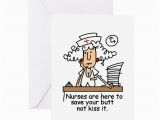 Funny Nurse Birthday Cards Funny Nurse Six Greeting Card by Peacockcards