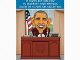 Funny Obama Birthday Cards Funny Obama Birthday Card Zazzle