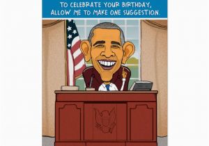Funny Obama Birthday Cards Funny Obama Birthday Card Zazzle